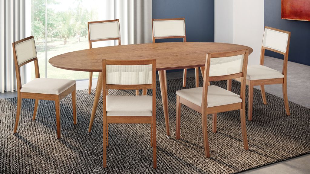 Mesa de Madeira Maciça Herval